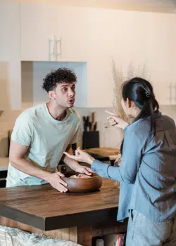 A couple displaying what some think is Mutually Abusive